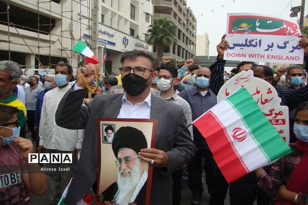راهپیمایی روز جهانی قدس در بوشهر -1
