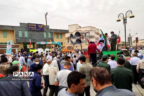 راهپیمایی روز جهانی قدس در برازجان