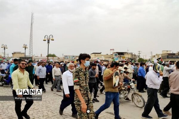 راهپیمایی روز جهانی قدس در برازجان