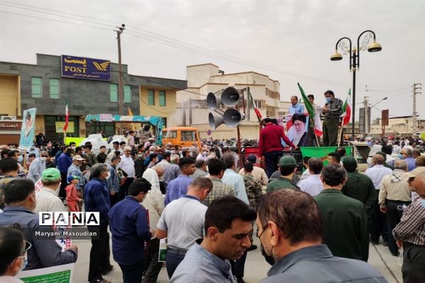 راهپیمایی روز جهانی قدس در برازجان