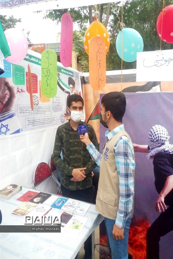 حضور گسترده دانش‌آموزان تشکیلات پیشتازان در راهپیمایی روز قدس