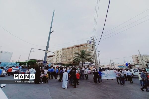 راهپیمایی روز جهانی قدس در عسلویه