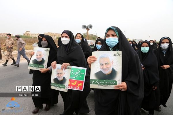 راهپیمایی روز جهانی قدس در جزیره خارگ