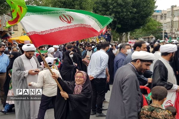 راهپیمایی روز جهانی قدس در قم-1