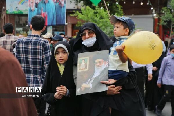 راهپیمایی رو‌ز جهانی قدس در قم-2