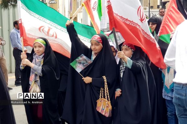 راهپیمایی رو‌ز جهانی قدس در قم-2