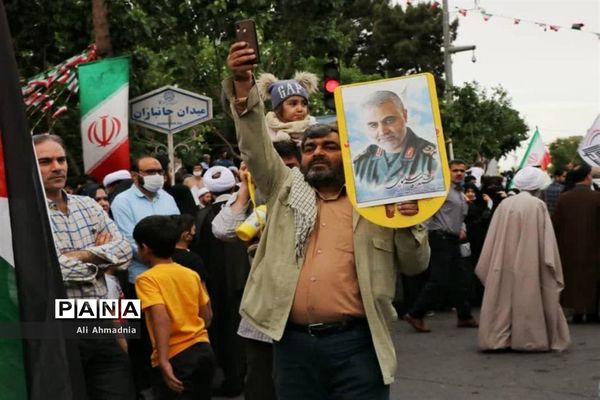 راهپیمایی رو‌ز جهانی قدس در قم-2