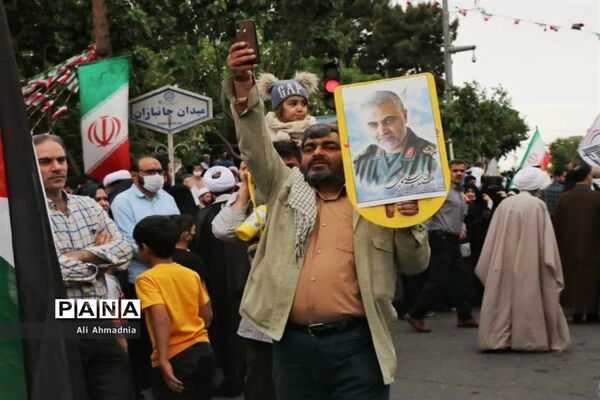 راهپیمایی رو‌ز جهانی قدس در قم-2