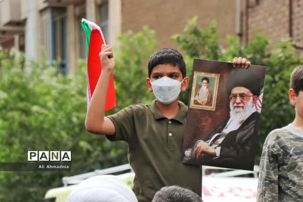 راهپیمایی رو‌ز جهانی قدس در قم-2