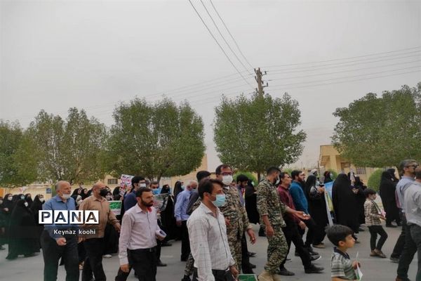 راهپیمایی روز جهانی قدس در اهرم تنگستان