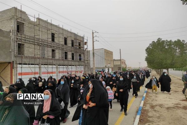 راهپیمایی روز جهانی قدس در اهرم تنگستان