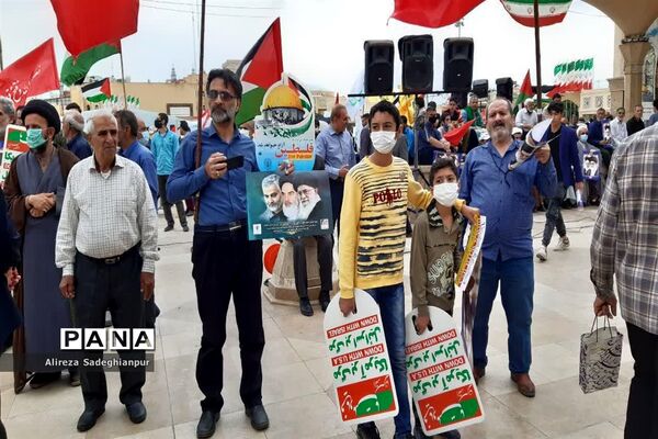 راهپیمایی روز جهانی قدس در قم-3
