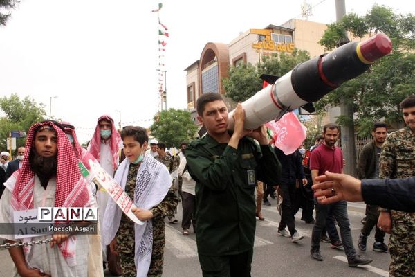 راهپیمایی روز قدس در قم-4