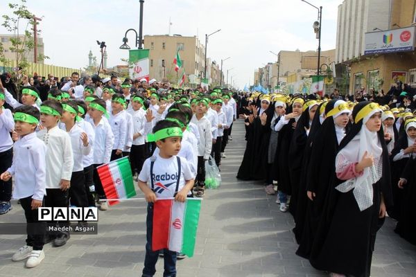 راهپیمایی روز قدس در قم-4