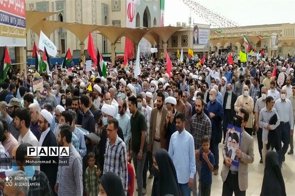 راهپیمایی روز قدس در قم-4