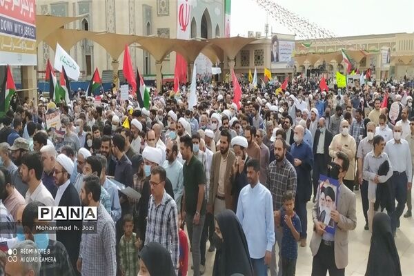 راهپیمایی روز قدس در قم-4