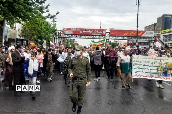 راهپیمایی روز جهانی قدس در استان البرز