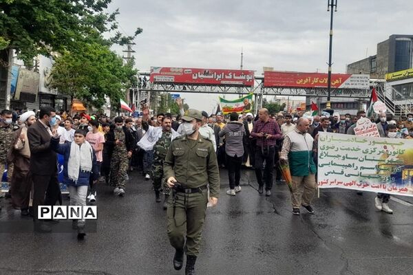 راهپیمایی روز جهانی قدس در استان البرز