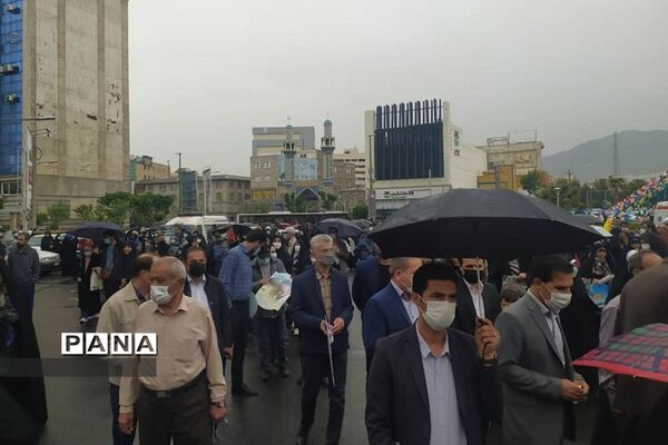 راهپیمایی روز جهانی قدس در استان البرز
