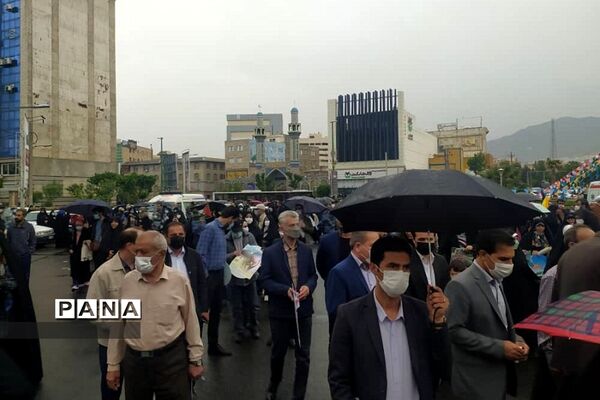 راهپیمایی روز جهانی قدس در استان البرز