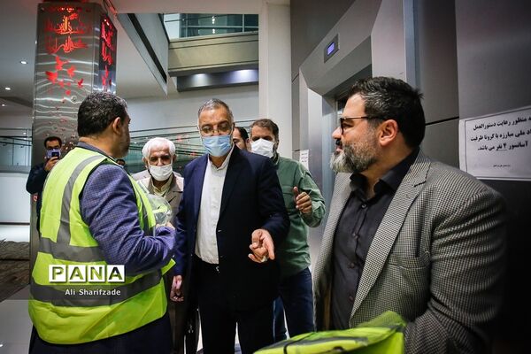 مراسم تجلیل از کارگران شهرداری تهران