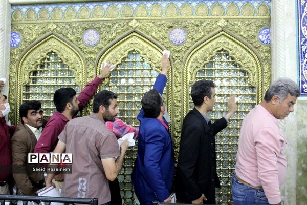 آیین تجلیل از خادمین اسکان نوروزی فرهنگیان قم