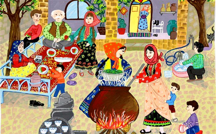 درخشش کودکان ایرانی در نمایشگاه نقاشی کاناگاوا