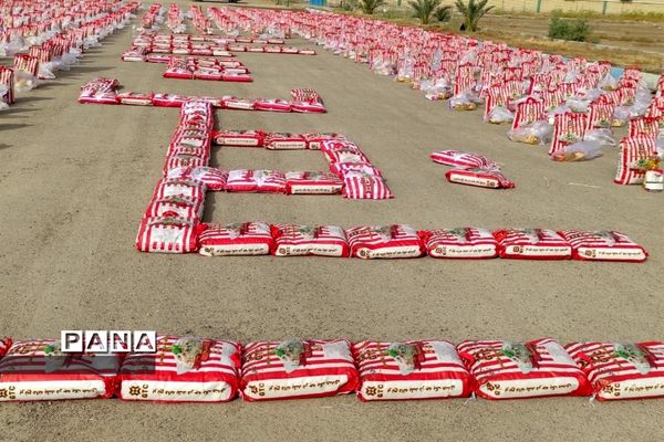 رزمایش کمک‌های مومنانه در ناحیه مقاومت بسیج شهرستان امیدیه