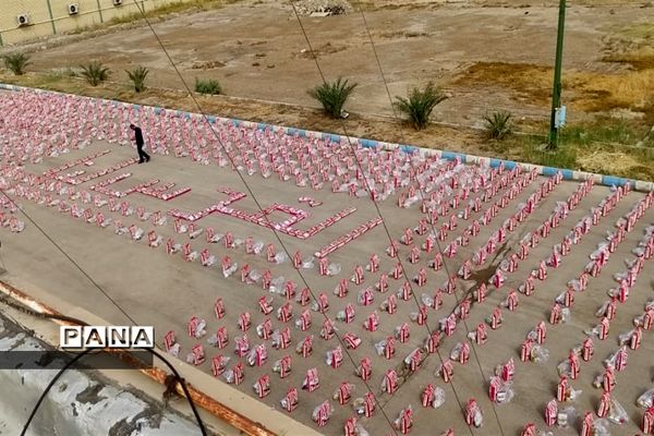 رزمایش کمک‌های مومنانه در ناحیه مقاومت بسیج شهرستان امیدیه