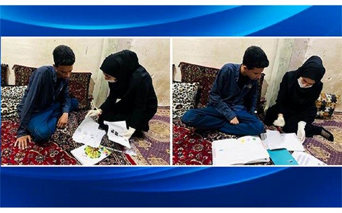 معلمی که برای تدریس به دانش‌آموز با شرایط ویژه به حاشیه شهر می‌‌رفت