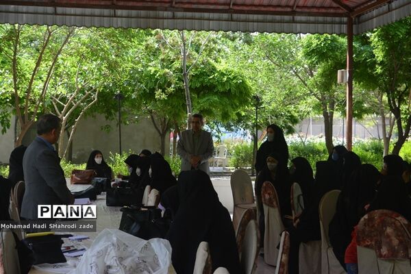 دوره ضمن خدمت اردویی در اردوگاه مدافعان حرم ناحیه یک مشهد