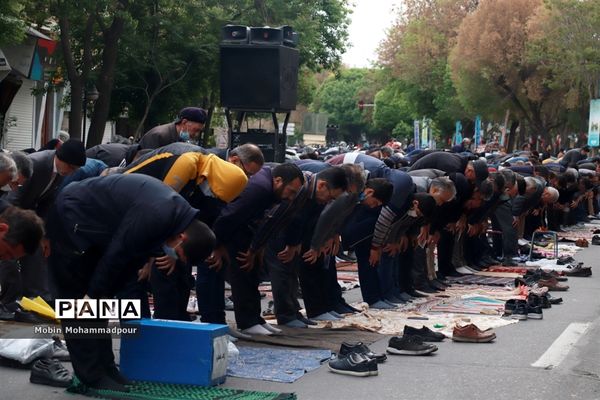 اقامه نماز عید فطر در تبریز