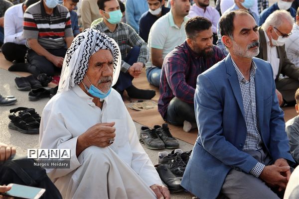 اقامه نماز عید سعید فطر در امیدیه