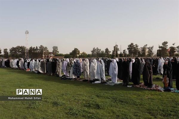 اقامه نماز عید فطر در آباده