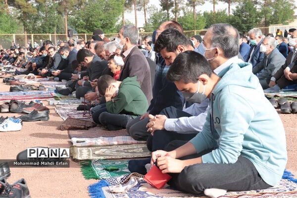 اقامه نماز عید فطر در آباده