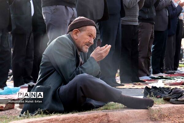 اقامه نماز عید فطر در آباده