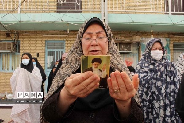 آیین اقامه نماز عید سعید فطر در اهواز