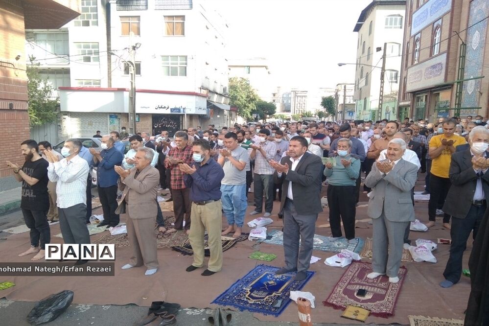 برپایی نماز عید سعید فطر در مساجد منطقه ۱۵