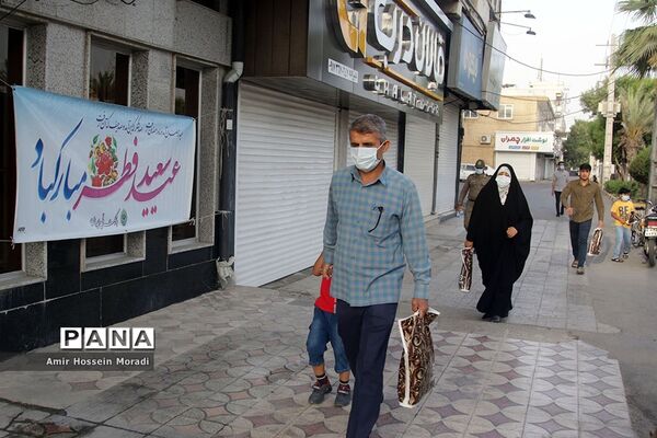 اقامه نماز عید سعید فطر در بندرعباس
