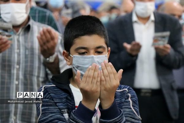 اقامه نماز عید سعید فطر در شهرستان قدس