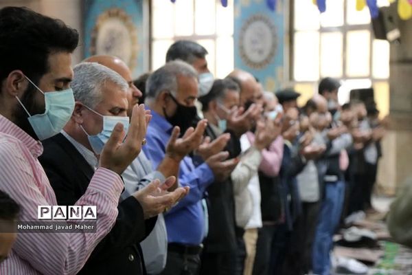 اقامه نماز عید سعید فطر در شهرستان قدس