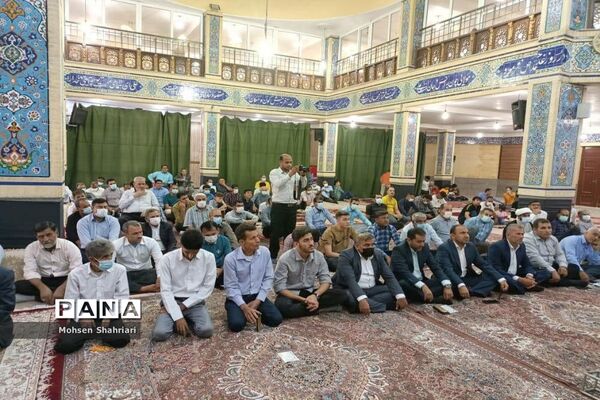 نماز عید سعید فطر در شهر بیدخون و عسلویه