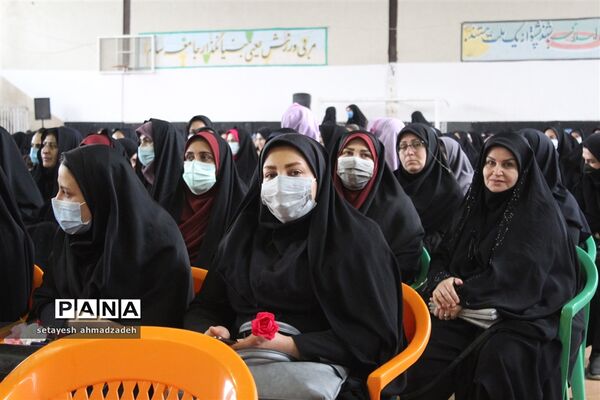 مراسم بزرگداشت مقام معلم در شهرستان گلوگاه