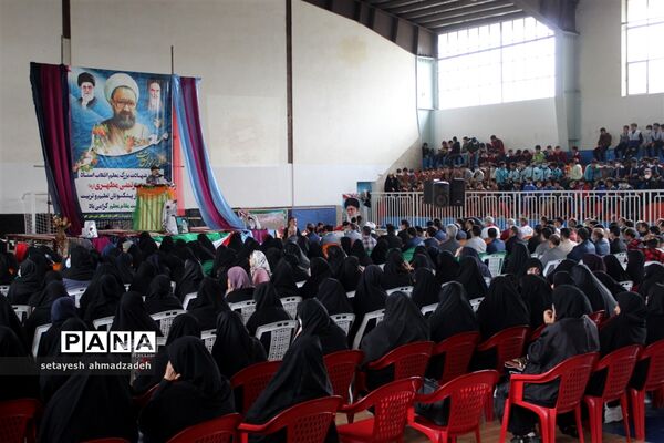 مراسم بزرگداشت مقام معلم در شهرستان گلوگاه