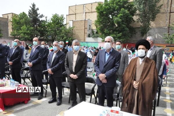 افتتاح طرح بسته امنیت غذایی(باغ) دانش‌آموزان مدارس کم برخوردار در کرج