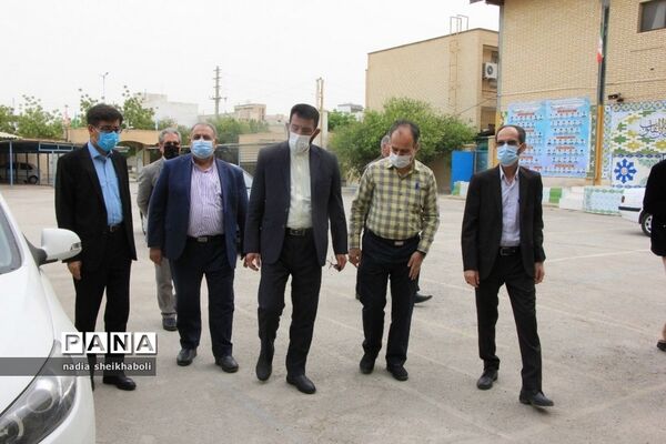 بازدید از دبیرستان تیزهوشان به مناسبت روز سمپاد