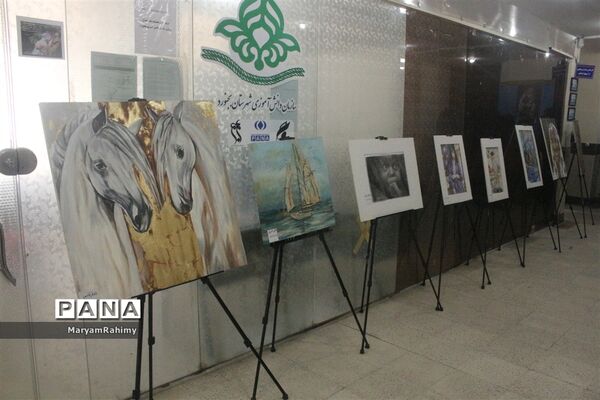 نمایشگاه آثار دستی، تجسمی دانش‌آموزان جشنواره فردا