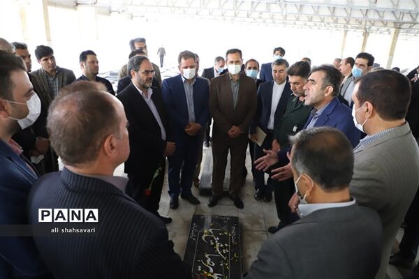 آیین غبارروبی و گلباران مزار مطهر شهدا به‌مناسبت هفته بزرگداشت مقام معلم
