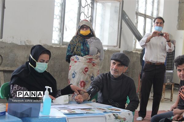 برپایی ایستگاه سلامت در شهرستان گلوگاه