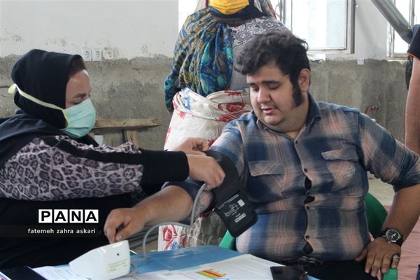 برپایی ایستگاه سلامت در شهرستان گلوگاه